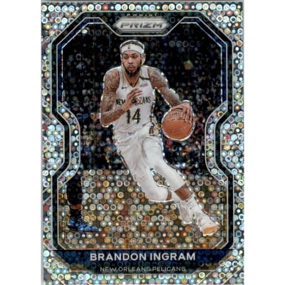 2020-21 Panini Prizm Prizms Fast Break #145 Brandon Ingram