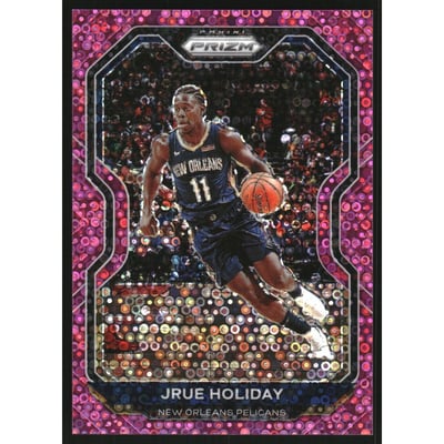 2020-21 Panini Prizm Prizms Fast Break Pink #75 Jrue Holiday