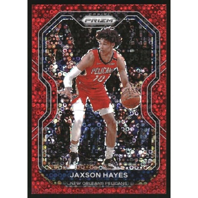 2020-21 Panini Prizm Prizms Fast Break Red #20 Jaxson Hayes