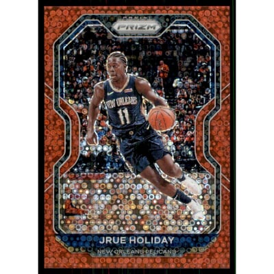 2020-21 Panini Prizm Prizms Fast Break Red #75 Jrue Holiday