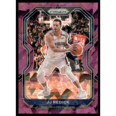 2020-21 Panini Prizm Prizms Purple Ice #184 JJ Redick