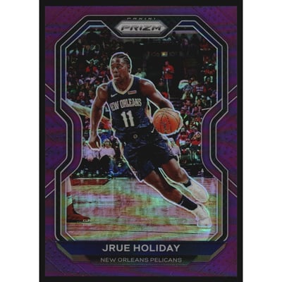 2020-21 Panini Prizm Prizms Purple #75 Jrue Holiday