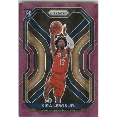 2020-21 Panini Prizm Prizms Purple Wave #272 Kira Lewis Jr.