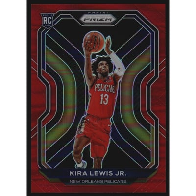 2020-21 Panini Prizm Prizms Red #272 Kira Lewis Jr.
