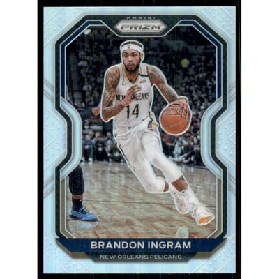 2020-21 Panini Prizm Prizms Silver #145 Brandon Ingram