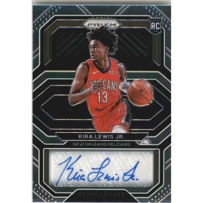 2020-21 Panini Prizm Rookie Penmanship #45 Kira Lewis Jr.