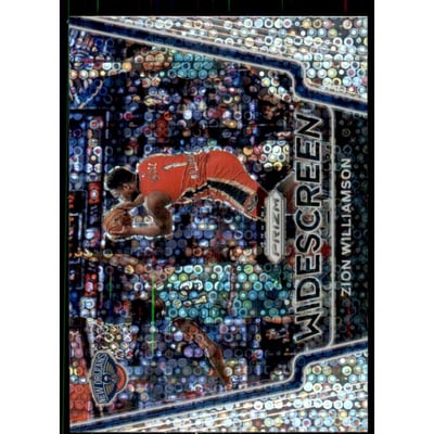 2020-21 Panini Prizm Widescreen Fast Break #4 Zion Williamson