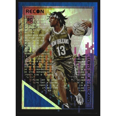 2020-21 Panini Recon Scouting Reports Blue #22 Kira Lewis Jr.