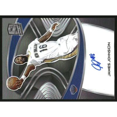 2020-21 Panini Spectra Signatures #34 James Johnson/99