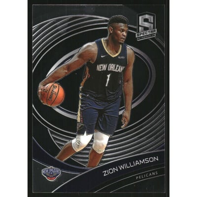 2020-21 Panini Spectra Variations #57 Zion Williamson