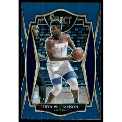 2020-21 Select Prizms Blue #126 Zion Williamson
