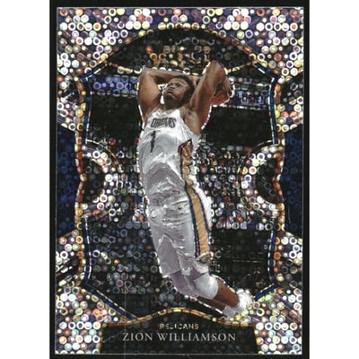 2020-21 Select Prizms Disco #1 Zion Williamson
