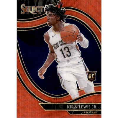2020-21 Select Prizms Red Wave #288 Kira Lewis Jr.