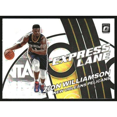 2021-22 Donruss Optic Express Lane Holo #12 Zion Williamson