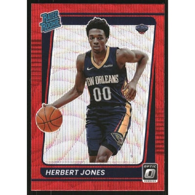 2021-22 Donruss Optic Red Wave #157 Herbert Jones
