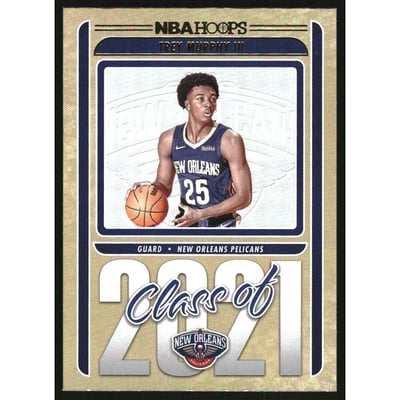 2021-22 Hoops Class of 2021 Holo #9 Trey Murphy III