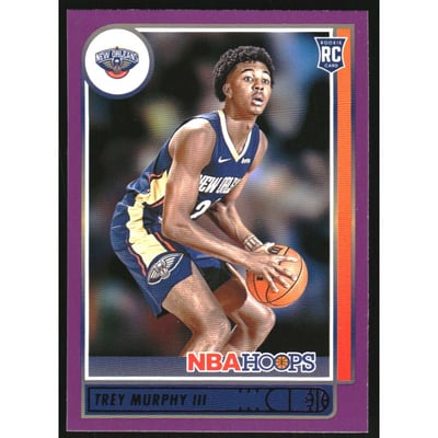 2021-22 Hoops Purple #221 Trey Murphy III