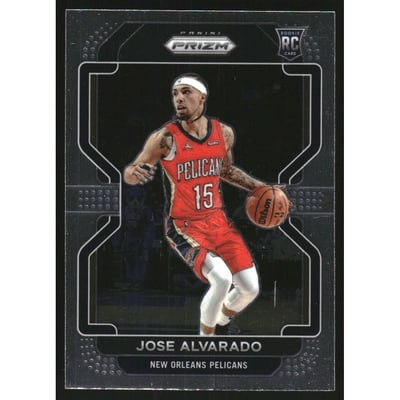 2021-22 Panini Chronicles #606 Jose Alvarado/Prizm Update