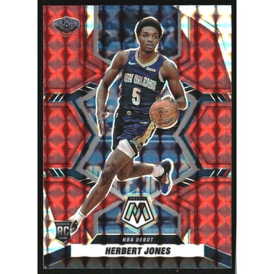 2021-22 Panini Mosaic Mosaic Red #280 Herbert Jones DEB