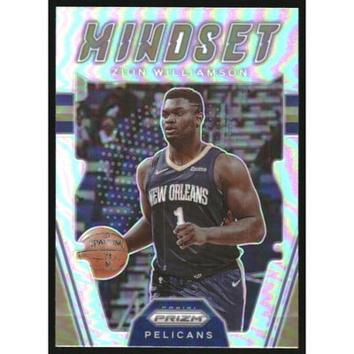 2021-22 Panini Prizm Mindset Prizms Silver #7 Zion Williamson