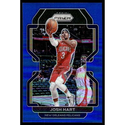 2021-22 Panini Prizm Prizms Blue #48 Josh Hart