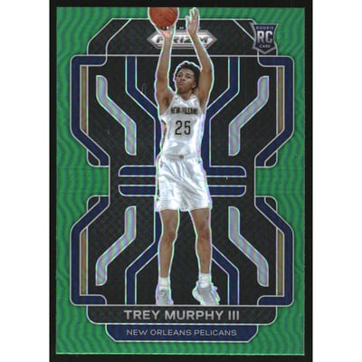 2021-22 Panini Prizm Prizms Green #288 Trey Murphy III