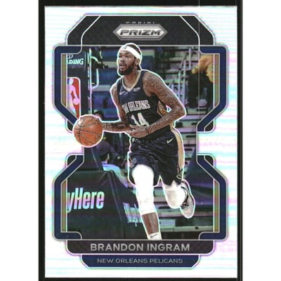 2021-22 Panini Prizm Prizms Silver #9 Brandon Ingram