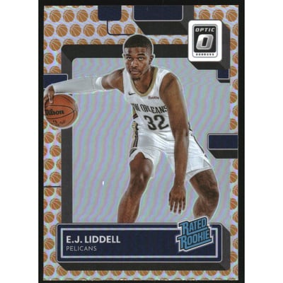 2022-23 Donruss Optic Basketballs Parallel #207 E.J. Liddell RR