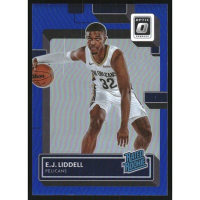 2022-23 Donruss Optic Blue #207 E.J. Liddell RR