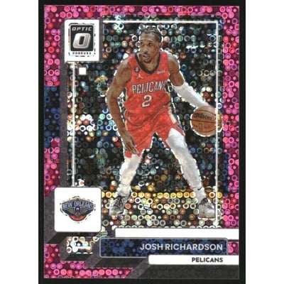 2022-23 Donruss Optic Fast Break Pink #198 Josh Richardson