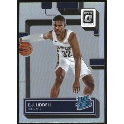2022-23 Donruss Optic Holo #207 E.J. Liddell RR