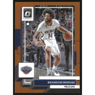 2022-23 Donruss Optic Orange #185 Brandon Ingram