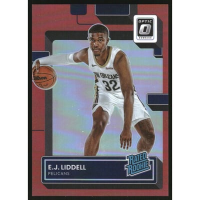 2022-23 Donruss Optic Red #207 E.J. Liddell RR