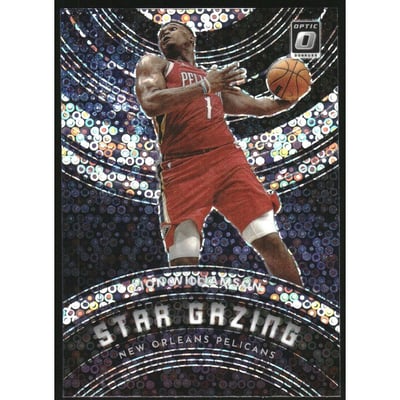 2022-23 Donruss Optic Star Gazing Holo Fast Break #5 Zion Williamson