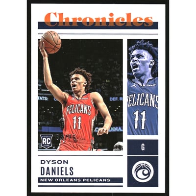 2022-23 Panini Chronicles Orange #48 Dyson Daniels