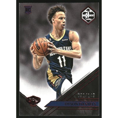 2022-23 Panini Chronicles Red #378 Dyson Daniels/Limited