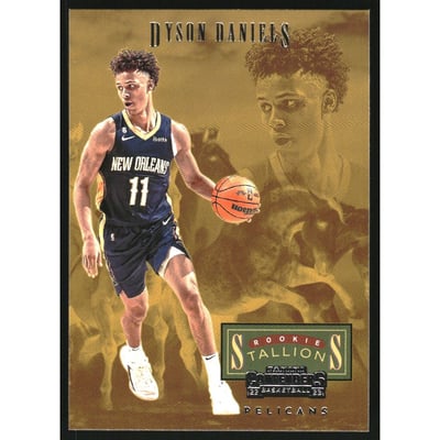 2022-23 Panini Contenders Rookie Stallions #6 Dyson Daniels