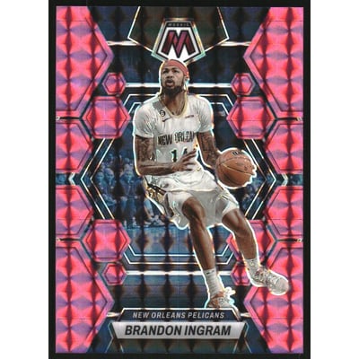 2022-23 Panini Mosaic Mosaic Pink #61 Brandon Ingram