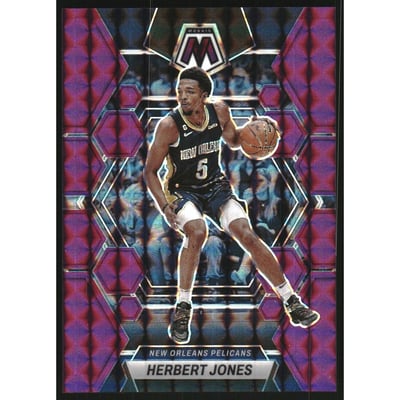 2022-23 Panini Mosaic Mosaic Purple #167 Herbert Jones