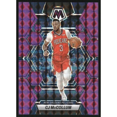 2022-23 Panini Mosaic Mosaic Purple #22 CJ McCollum