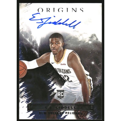 2022-23 Panini Origins Rookie Autographs #15 E.J. Liddell