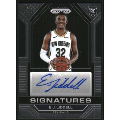 2022-23 Panini Prizm Rookie Signatures #25 E.J. Liddell