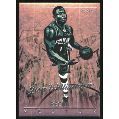 2022-23 Panini Recon Vector #4 Zion Williamson