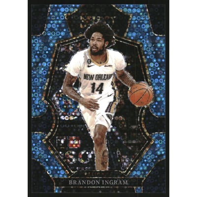2022-23 Select Prizms Light Blue Disco #159 Brandon Ingram