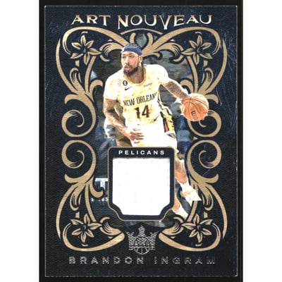 2023-24 Court Kings Art Nouveau Jerseys #39 Brandon Ingram