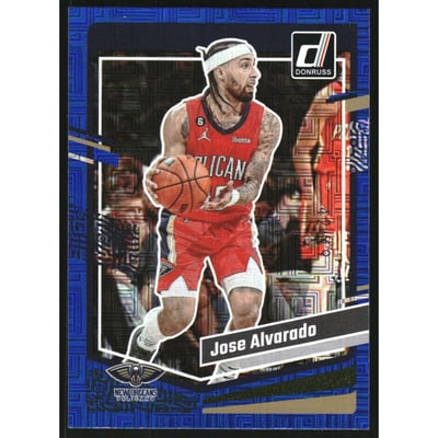 2023-24 Donruss Choice Blue #77 Jose Alvarado