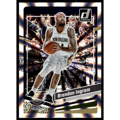 2023-24 Donruss Holo Laser #30 Brandon Ingram