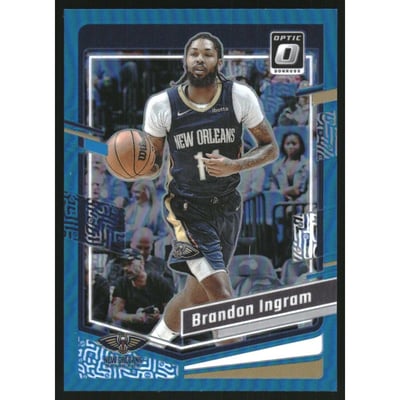 2023-24 Donruss Optic Aqua #7 Brandon Ingram