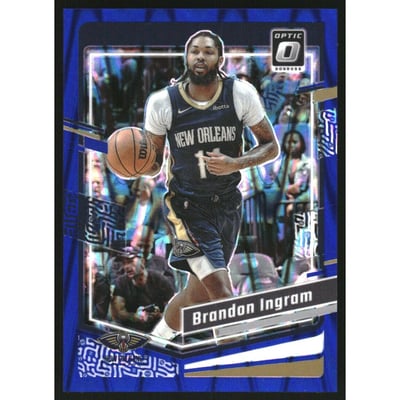 2023-24 Donruss Optic Blue Seismic #7 Brandon Ingram