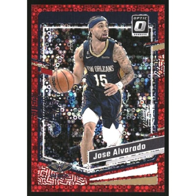 2023-24 Donruss Optic Fast Break Red #145 Jose Alvarado